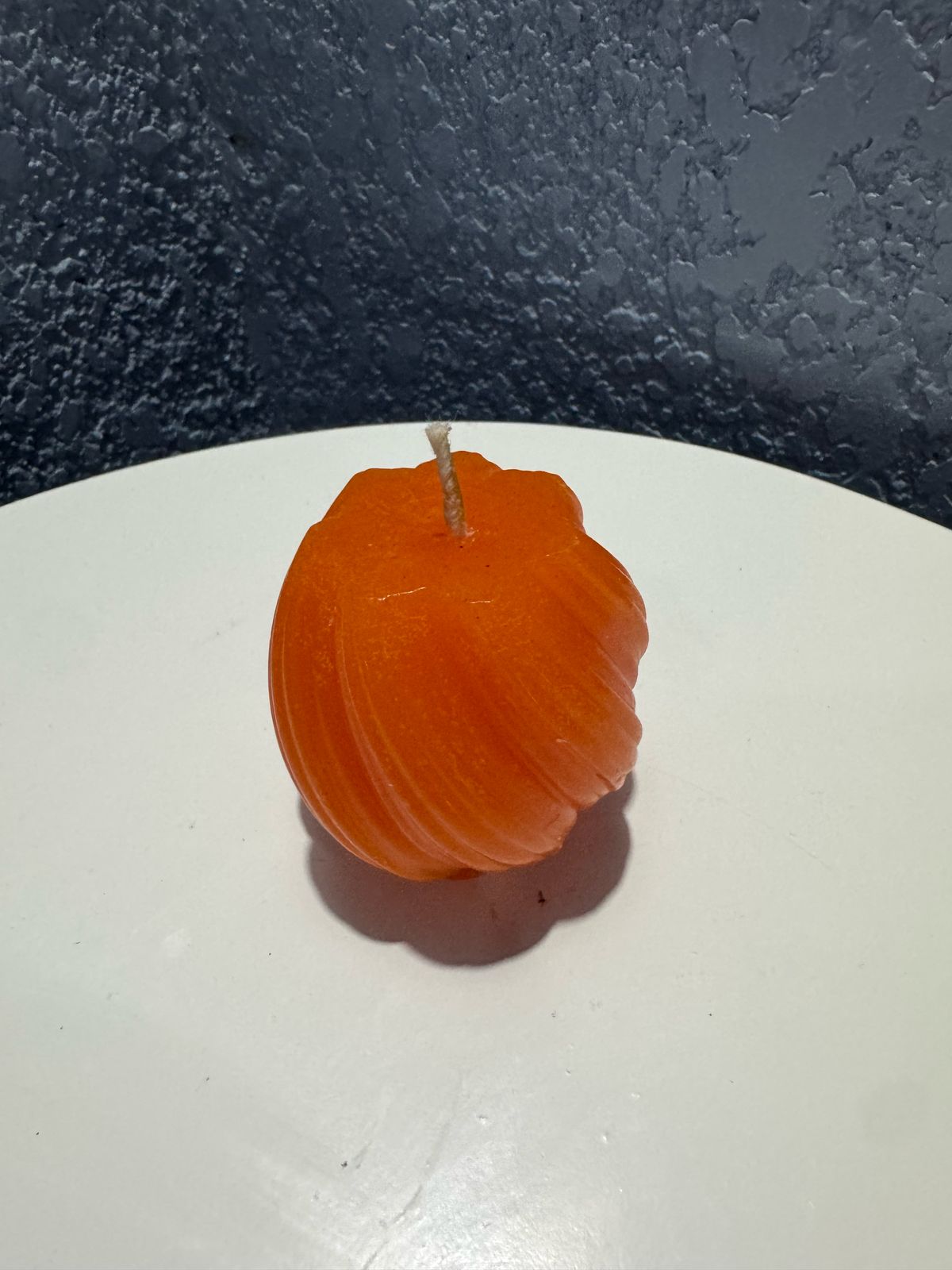 Pumpkin Shaped Candle